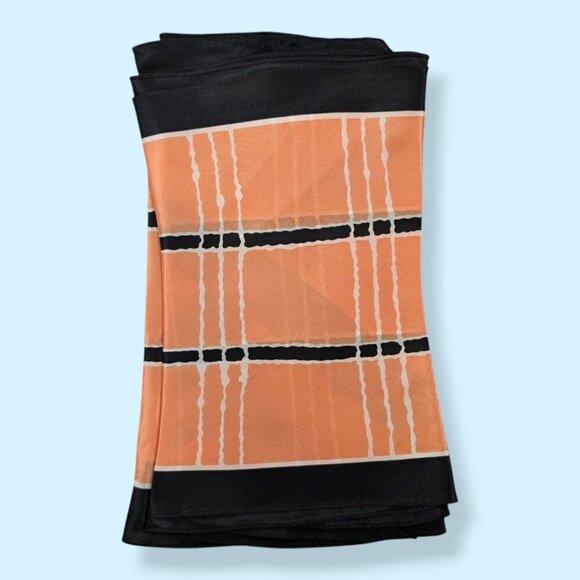 Vintage Anne Klein Silk Pointed Scarf - Picture 3 of 5